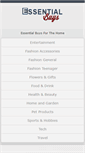 Mobile Screenshot of essentialbuys.net